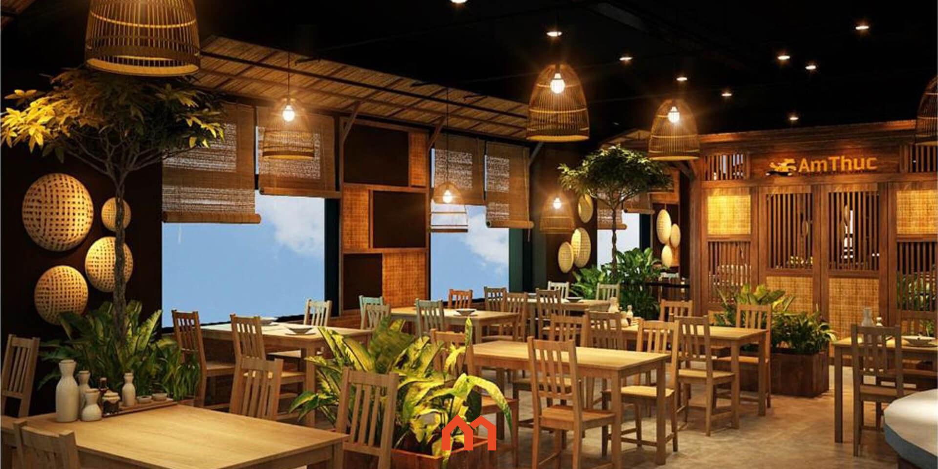 thiết kế nội thất nhà hàng 4