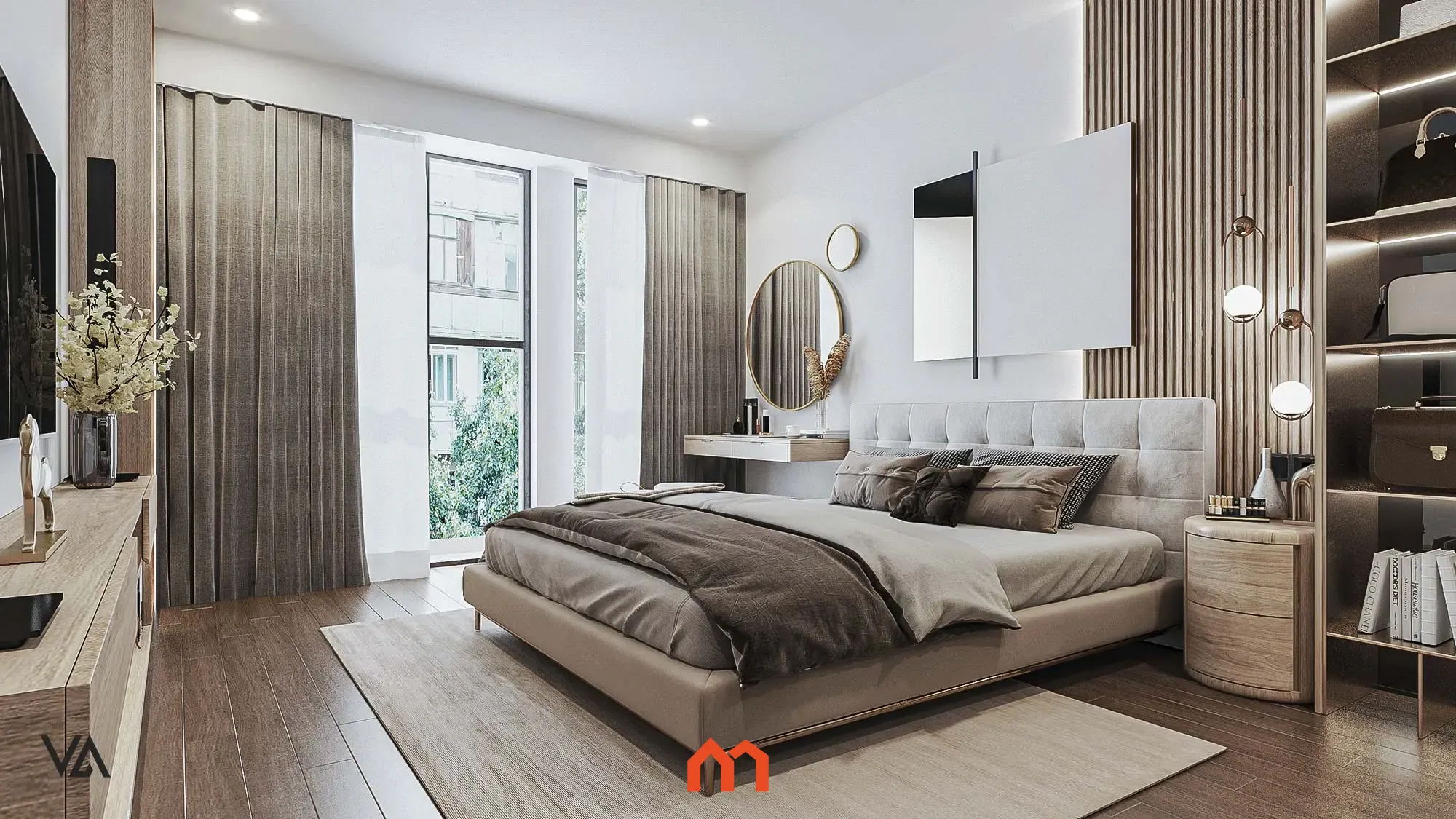 thiết kế nội thất nhà phố 3